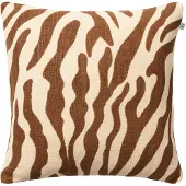 Chhatwal & Jonsson Zebra kussenhoes, 50x50 cm Taupe