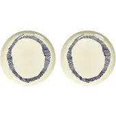 Serax - Ottolenghi Feast - Bord L - Wit/Blauw - 26 Ø - 2 stuks