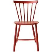 FDB Møbler J46 stoel Beech red painted