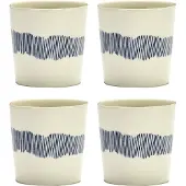 Serax Ottolenghi Feast Koffiekop Wit - 0,25 L - 4 st.
