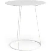 Swedese Breeze tafel golvend Ø46cm wit
