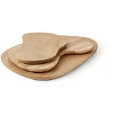 Ferm Living Cairn snijplank 3-delig Oak