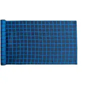 Fine Little Day Geruite jacquardgeweven tafelloper 45x150 cm Blue-black
