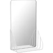 Scandi Living Nod spiegel met plank 30x50 cm White