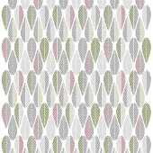 Arvidssons textil Blader tafelzeil pastel