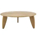 1898 Lyckeby salontafel Ø80x29 cm Natuur gelakt eiken