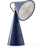 Tom Dixon Tafellampe , POSE, dimbare, Blauw, Woonkamer, Kunststof, Designer