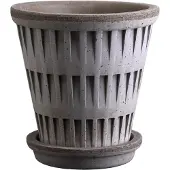 Bergs Potter Pantheon raw bloempot Grey, Ø21 cm