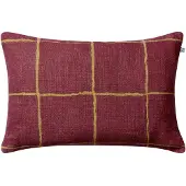 Chhatwal & Jonsson Chakra kussenhoes 40x60 cm Ruby-masala yellow
