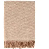 Scandi Living Sandstone wollen plaid 130x180 cm Mocca