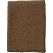 Klippan Yllefabrik Bouclé wollen deken 140x200 cm Mocha mousse