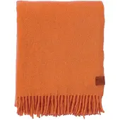 Klippan Yllefabrik True wollen plaid 130x200 cm Oranje
