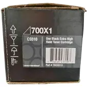 Lexmark 702XK (70C2XK0) toner zwart extra hoge capaciteit (origineel)