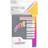 GameGenic Japanese Sized Sleeves 62x89mm Donker Grijs (60 stuks)