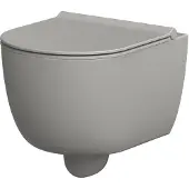 Xenz Gio randloos toilet 52cm met vortexspoeling grijs mat