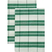 Nicolas Vahé Chef keukendoek 50x70 cm Groen-wit