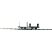 Busch 12204 H0f rongen- en platenwagen Gelijkstroom (DC)