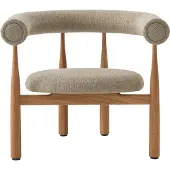 New Works Bukowski Loungestoel Oak