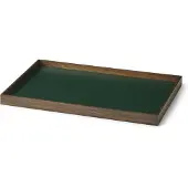 Gejst Frame Tray Medium Smoked Oak/ - Dienbladen Mdf Green - 00226