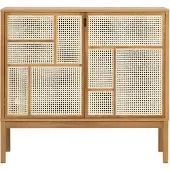 Design House Stockholm Air Dressoir 40x120 Cm Eiken - Dressoirs en buffetkasten Eikenfineer Oak - 3552-8400