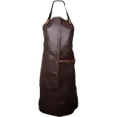 Ørskov Gourmet leren schort Chocolate