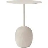 &tradition Lato tafel LN8 Ivory white-Crema diva marble