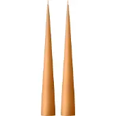 Ester & Erik kegelkaars 37 cm 2-pack mat Donker Melon sorbet 19