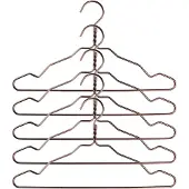 Nomess copenhagen Alu kleerhanger 5-pack brons
