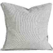Tell Me More Washed linen kussenhoes 50 x 50 cm. Pinstripe