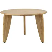 1898 Lyckeby salontafel Ø60x37,5 cm Natuur gelakt eiken