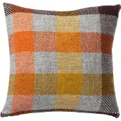 Klippan Yllefabrik Gotland kussenhoes 45x45 cm Multi-geel