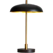 By Rydens Shelby tafellamp 45 cm Zwart-goud