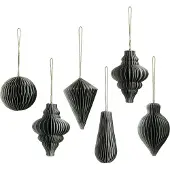 Broste Copenhagen Christmas mix kersthanger 6-pack Thyme