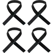 Lind DNA Servethouder Loop Hippo Black-Anthracite (Set van 4)