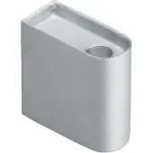 Northern Monolith kaarsenhouder low Aluminium