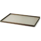 Gejst Frame dienblad large 35,5x50,6 cm Gerookt eikenhout-grijs