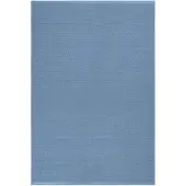 Scandi Living Mellow kunststof vloerkleed blauw 150x220cm