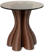 Ekbacken Studios Anemone bijzettafel Ø50 cm Chocolate