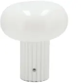 Scandi Living Haven portabel tafellamp 22 cm Wit
