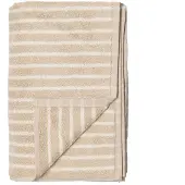 Scandi Living Drift badhanddoek 70x140 cm Beige-wit