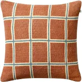 Chhatwal & Jonsson Raha kussenhoes 50x50 cm Apricot orange-heaven blue