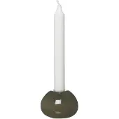 ERNST kandelaar glas Ø7,5 cm Groen