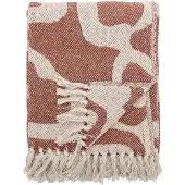 Bloomingville Salobre plaid katoen 160x130 cm Bruin