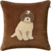 Chhatwal & Jonsson Doodle kussenhoes 50x50 cm Cognac