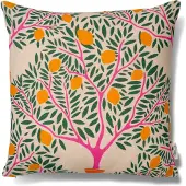 Classic collection Lemon garden kussensloop 50x50 cm Groen