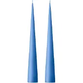 Ester & Erik kegelkaars 37 cm 2-pack mat Moon blue 37