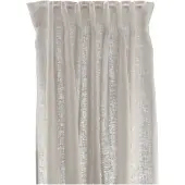 Scandi Living Serenity gordijn met multiband 129x250 cm Greige