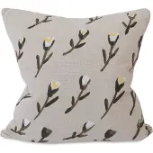 Fine Little Day Meadow kussenhoes 48x48 cm Beige