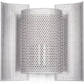 Northern Butterfly wandlamp geperforeerd Aluminium