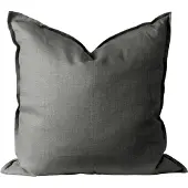 Scandi Living Calm kussenhoes linnen 50x50 cm Charcoal